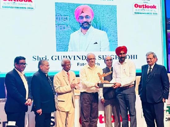 PAU-PABI startup 'RTS Flowers' honoured with Swaraj Award