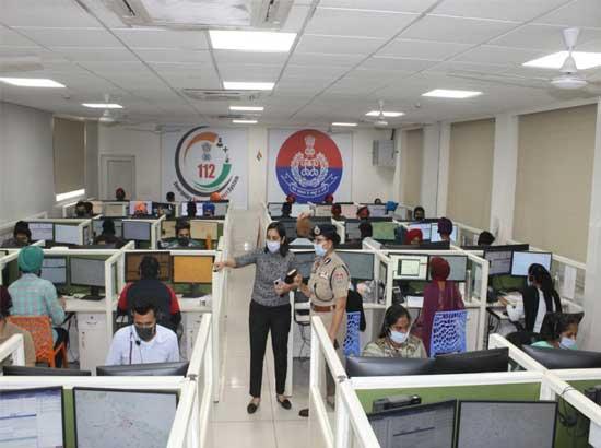 Punjab police scales up 112 Helpline Service, capacity to be further augmented 
