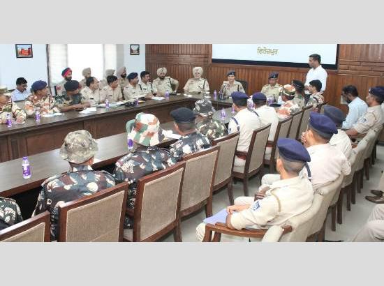 Ferozepur police set up City Sealing Points to maintain law and order during LS Polls
