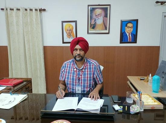 Er. Rupinderjit Singh Randhawa assumes charge as Engineer-in-chief of Border Zone, PSPCL