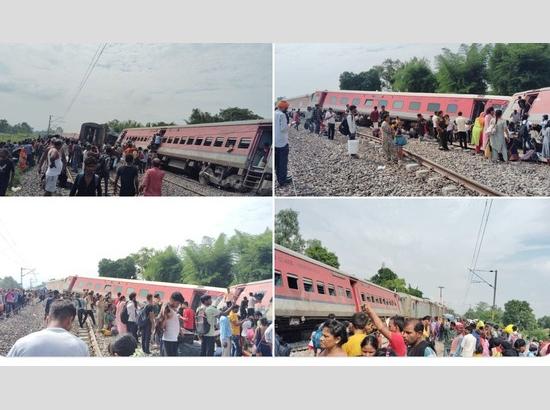 Two dead, 20 injured in Dibrugarh Express accident; officials release helpline numbers