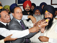 Sharnjit Singh Dhillon takes over as PWD Minister