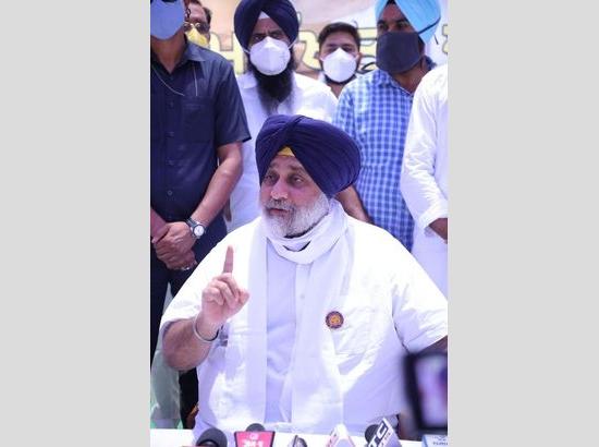 Sukhbir Badal hints at Channi complicity in ‘central rule by proxy’
