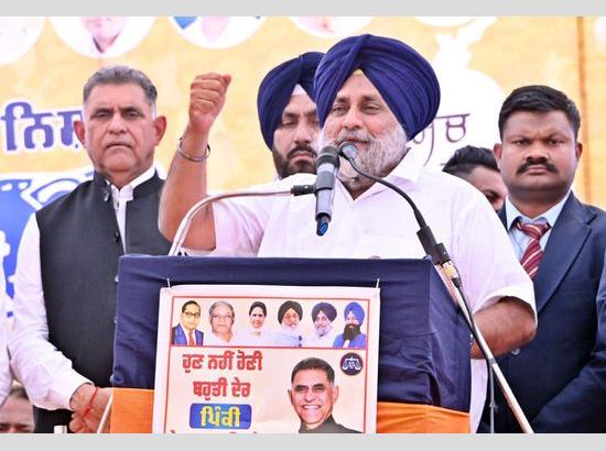 Sukhbir Badal forms State Committee to provide legal assistance to Sikh youth arrested in ongoing crackdown