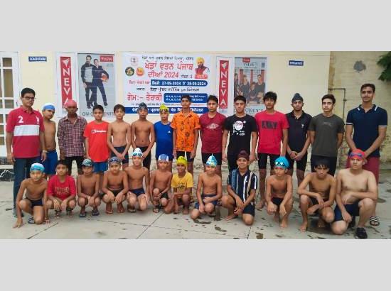Students of DBC, DCM Schools win medals in District-Level Swimming Competitions in Ferozepur