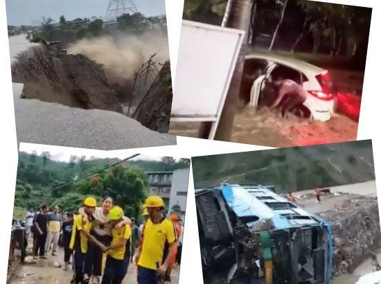 Cloudburst and heavy rains wreak havoc in Dehradun, Himachal, Mumbai ...