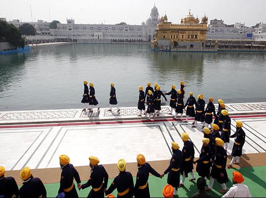  Full dress rehearsal at Golden Temple ahead of Canadian Prime Minister Justin Trudeau's visit 
