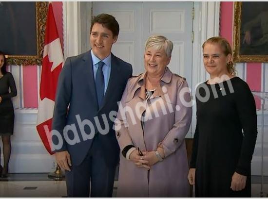 Pics Speak : Swearing ceremony of new Trudeau cabinet of Canada - Nov 20, 2019