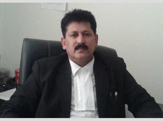 Advocate Rajiv Sharma co-opted as a member of disciplinary committee of Bar Council of Punjab & Haryana