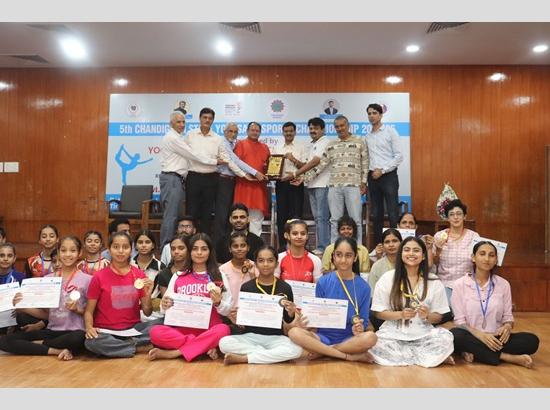 5th Chandigarh State Yogasana Sports Championship concludes